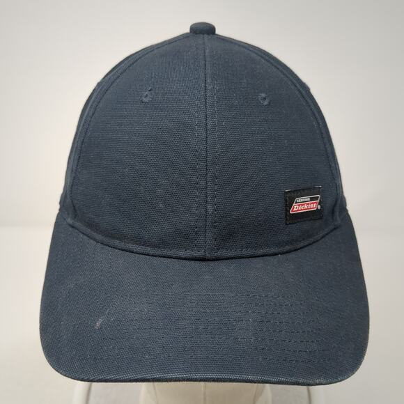 Genuine Dickies Snapback Hat Blue One Size Adjustable Outdoor Solid - Picture 2 of 9